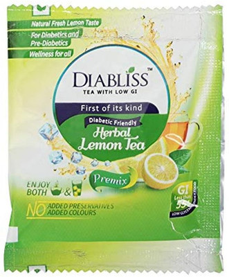 

DiaBliss Herbal Tea made with Low GI Sugar - 100 Grams Lemon Tea(100, Box)