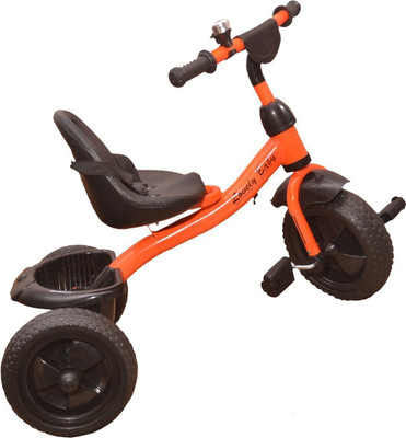 Oximus Baby Tricycle for Kids with Front & Basket Recommended for Toddler 1,2,3,4,5 Year Old Children Tricycle for kids Gift (Orange) tricycle for kids, tricycle for baby , baby tricycle Tricycle for baby Tricycle(Orange)