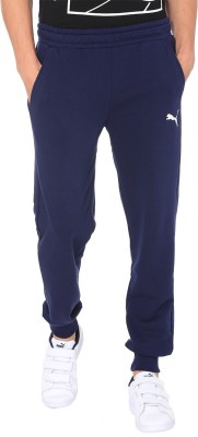 PUMA Essentials Pants Solid Men Blue Track Pants