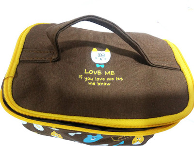 

Kids Mandi Cosmetic Pouch(Brown)