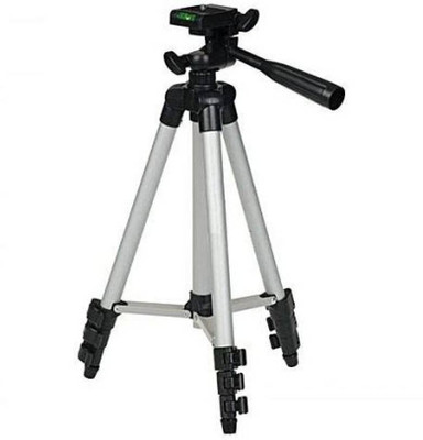 

WILES Digital Camera 3110 -Stand Lightweight Tripod(Silver, Supports Up to 2000 g)