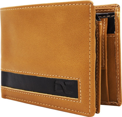 

Dezire Crafts Boys Casual Tan Artificial Leather Wallet(7 Card Slots)