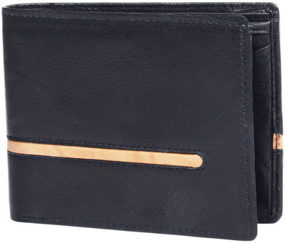 

Treemoda Men Black Genuine Leather Wallet(8 Card Slots)