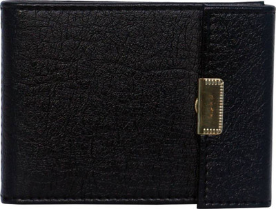 

Macberry Boys Black Artificial Leather Card Holder(8 Card Slots)