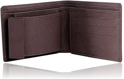

INSTA SERVICE Men Brown Artificial Leather Wallet(10 Card Slots)