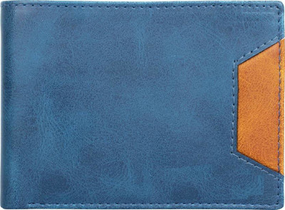 

SAMTROH Men Blue Artificial Leather Wallet(5 Card Slots)