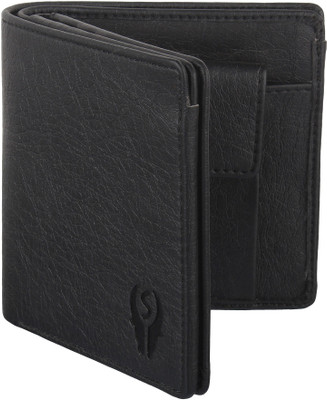 

SAMTROH Men Casual Black Artificial Leather Wallet(6 Card Slots)