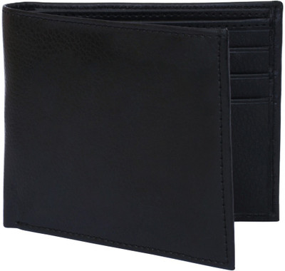 

Treemoda Men Black Artificial Leather Wallet(8 Card Slots)