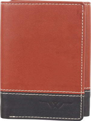 

WELHIDES Men Multicolor Artificial Leather Wallet(6 Card Slots), Black:brown