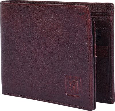 

albeda Boys Black Genuine Leather Wallet(8 Card Slots), Brown