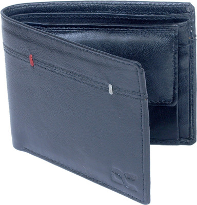 

Dezire Crafts Men Casual, Formal Blue Genuine Leather Wallet(5 Card Slots), Black