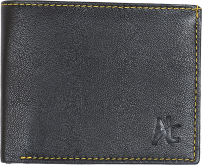 

AL Men Brown Genuine Leather Wallet(10 Card Slots)