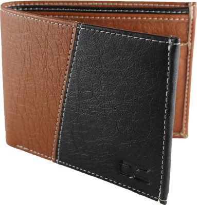 

Dezire Crafts Men Black, Brown Artificial Leather Wallet(7 Card Slots)