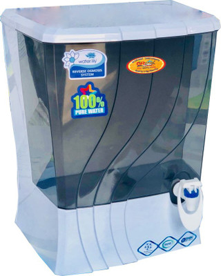 

Orange Water Lily Water Purifier RO System (Black) 10 L RO Water Purifier(Black - White)