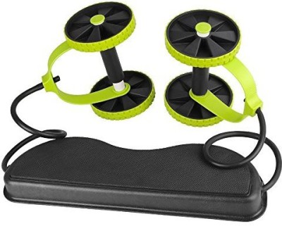 

Gjshop Workout Rubber Bands With Power Strech Roller Wheel Ab Exerciser Ab Exerciser(Multicolor)