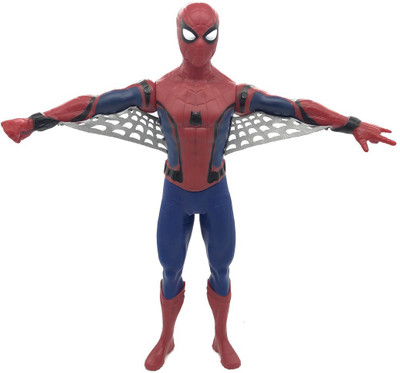 

Emob 44 cm Red Color Super Power Hero Action Figure Toy with Light and Sound Feature(Red)