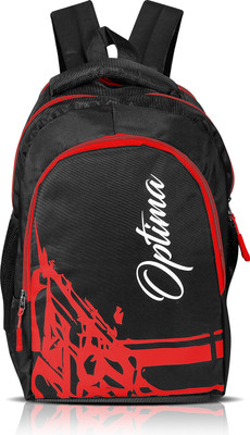

Optima Havy Duty 25.0 L Laptop Backpack(Red)