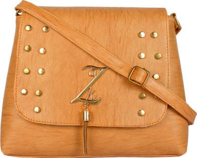 

Bpbag1 Tan Pu Self Design Sling Bag For Women Sling Bag(Multicolor, 10 inch)