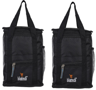 

blutech School and Office Waterproof Lunch Bag(Black, 4)