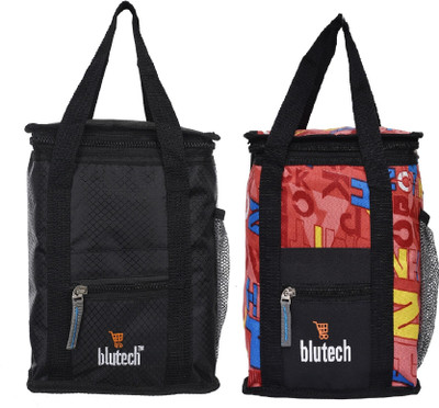 

blutech Lunch Box Insulated Bag Keep Food Hot and Warm Waterproof Lunch Bag(Red, Black, 4)