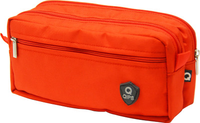 

QIPS HIGH QUALITY Polyester PENCIL BAG - HMHTPB 1002-QIP [RED] Waterproof Multipurpose Bag(Red, 4 inch)
