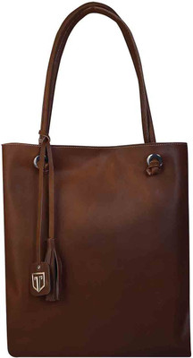 

Tan Luzo TOTE BAGS IN 100% GENUINE FULL GRAIN LEATHER LADIES HANDBAGS HAND PURSE SHOULDER BAGS Shoulder Bag(Maroon, 3 L)