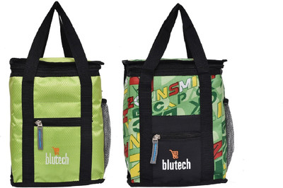 

blutech School and Office tiffin bags Waterproof Lunch Bag(Light Green, Light Green, 4)