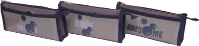 

Disney MICKEY MICKEY Art Polyester Pencil Boxes(Set of 3, Grey)