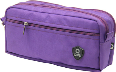 

QIPS QIPS PLAIN COLOUR Art Polyester Pencil Box(Set of 1, Purple)
