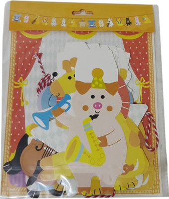 

kubergift Party flag animal ideal for parties Pennant Flag(10 ft, Pack of 1)