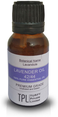 

Turfy Pure Lavender Oil 42/44 Pure and Natural Essential Oil(15 ml)
