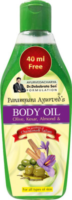 

Parampara Almond,olive & Keshar Body oil(290)