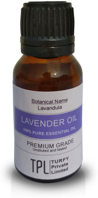 Turfy Pure Lavender Oil Pure and Natural Essential Oil(15 ml)