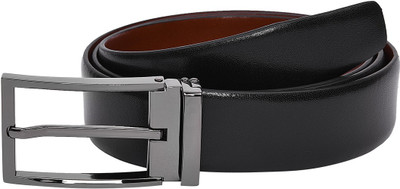 

B&W Men Formal Black Genuine Leather Belt