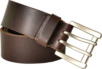 

Golden RIders Men Formal Brown Genuine Leather Belt, Grbrn-128