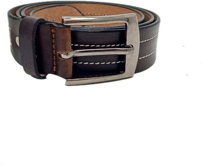 Buffy Men Brown Genuine Leather Belt