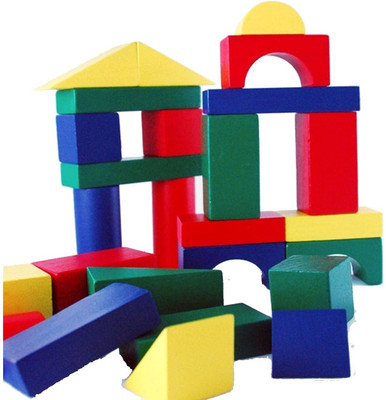 

Kalaplanet Wooden Multicolor Building Blocks Package H:8.5 L:7 W:2 inches(Multicolor)