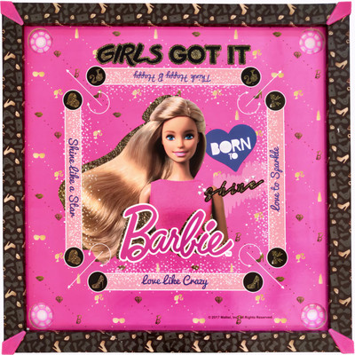 

Barbie Kids Carrom Board (26x26 inch) Board Game