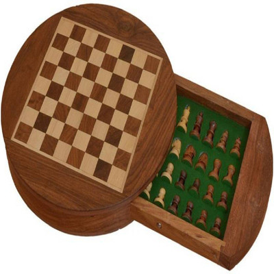 

Triple S Handicrafts 52m 9 cm Chess Board(Multicolor)