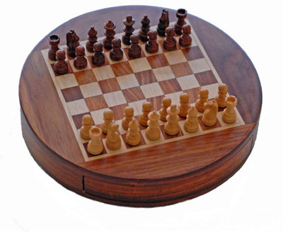 

Triple S Handicrafts 52m 6 cm Chess Board(Multicolor)