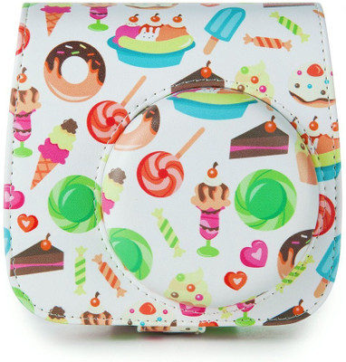 

Caiul 'Cl Pu Leather Insax mini 9 mini 8 (Dessert series)' Camera Bag(Multicolor)