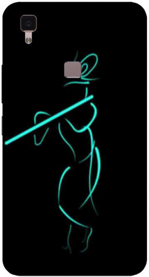 RDcon Back Cover for Vivo V3 Max(Multicolor, Anti-radiation, Silicon)