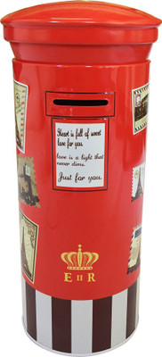 

Wishpool London post office Money Box Piggy Bank Saving Box Moneybox Coin cash collection coins cents kids Gifts wallet Coin Bank(Multicolor)