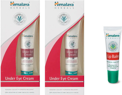 

Himalaya LIP BLAM, UNDER EYE CREAM(Set of 3)