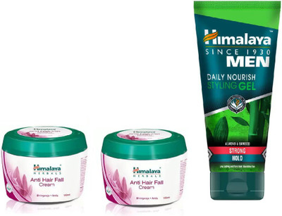 

Himalaya MEN STLING GEL , ANTI HAIR FALL CREAM(Set of 3)