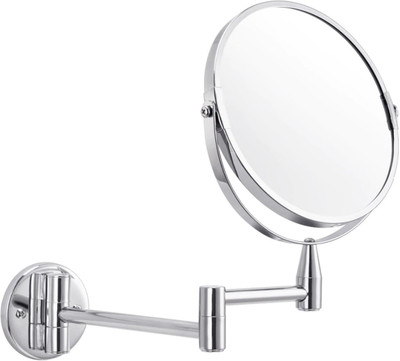 

Confidence New Style Mirror With Stand For Living Room, Shaving Mirror For Men, Double Sided Mirror For Bathroom Use, Silver