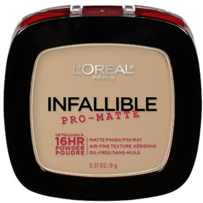 

L'Oreal matty high defination long laqsting compact Compact(merun and black)