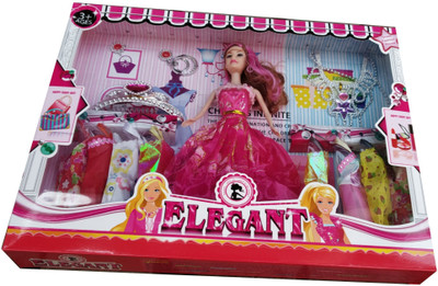 

INFINITE Party Outfit For Beautiful queen with outfit dress Doll(Multicolor)