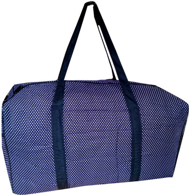 

HD (Expandable) Expandable Beautiful print cloth Travel Duffel Bag Travel Duffel Bag(Black)