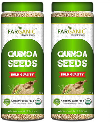 FARGANIC Quinoa Seeds(500, Pack of 2)